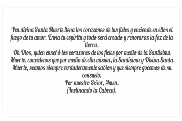 Rosario De La Santa Muerte Pdf