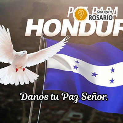 oracion por la paz de los hondureños